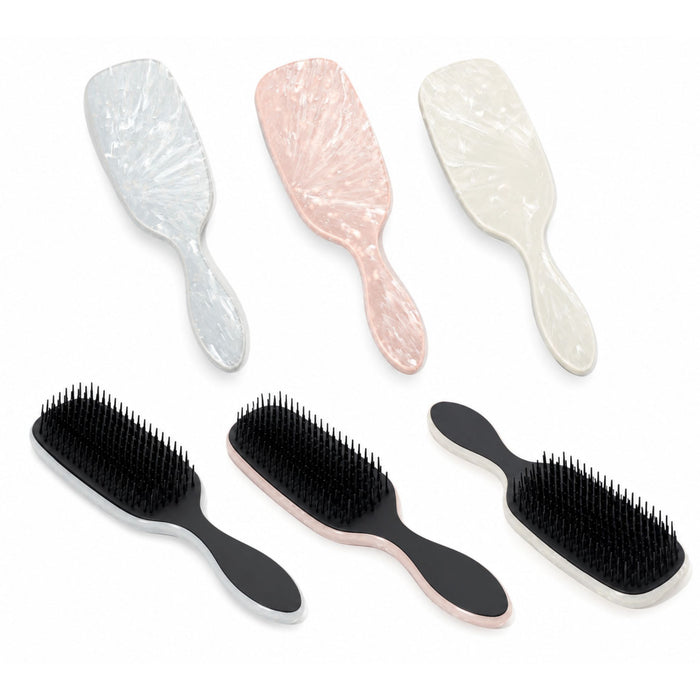 Marbled Handle Massage Air Cushion Comb