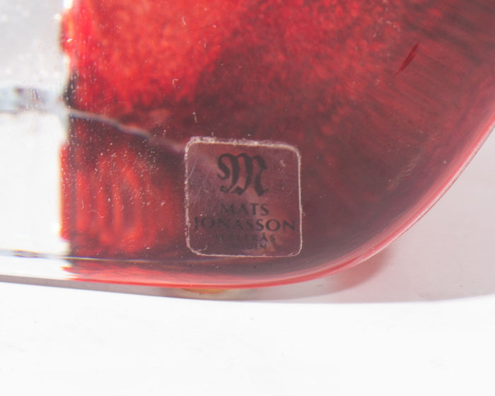 Mats Jonasson “FeMale” Masq Series Limited Edition Crystal Sculpture
