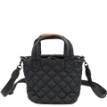 Private label micro mini quilted puffer crossbody handbag with quilted design and adjustable strap, compact and stylish for daily use