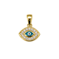 Mini Evil Eye Turquoise Charms