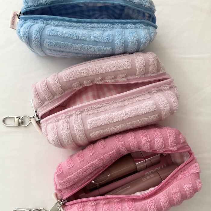 Mini Terry Keychain Pouch