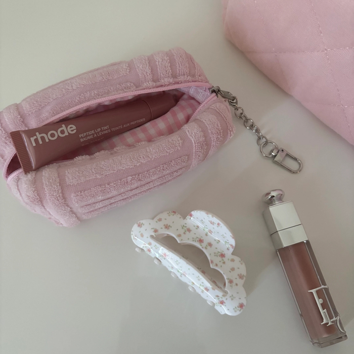 Mini Terry Keychain Pouch
