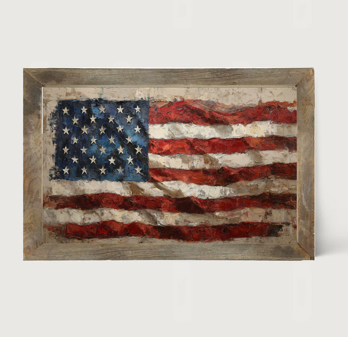 Old Glory - Framed Art