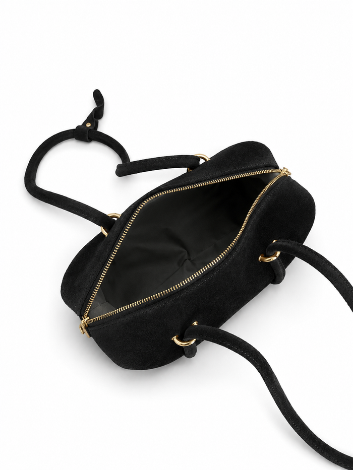 Olga Medium Suede Satchel