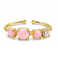 Private label opal cluster ring featuring multiple vibrant opals set in a stylish jewelry ring.
