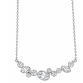 Oval bar all around necklace