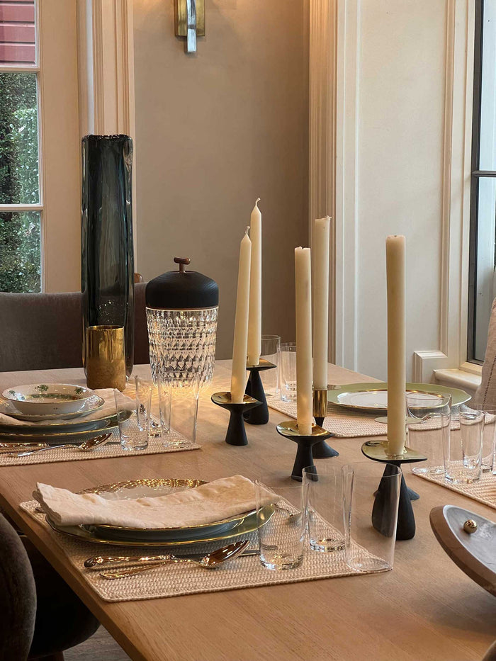 Pair of 12" Church Tapered  Candles by Greentree Home