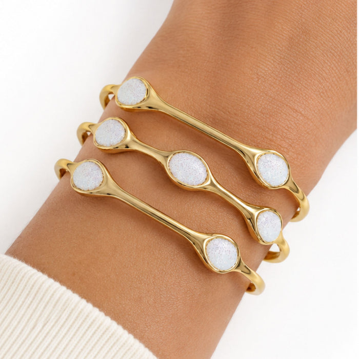 Pebble Wave Cuff