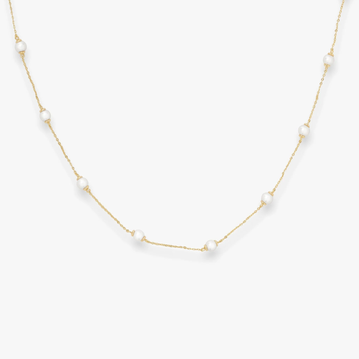 Perfect Pearl Infinity Necklace