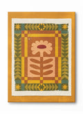 Petals in Patchwork, Canvas