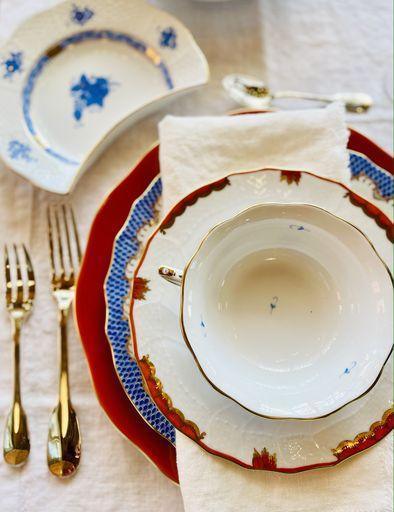 Herend Princess Victoria 6" Bread & Butter Plate by Herend Tabletop New Dinnerware