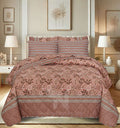Quilted Comforter Set 6 Pcs Design 982 - Nishat Creative Store