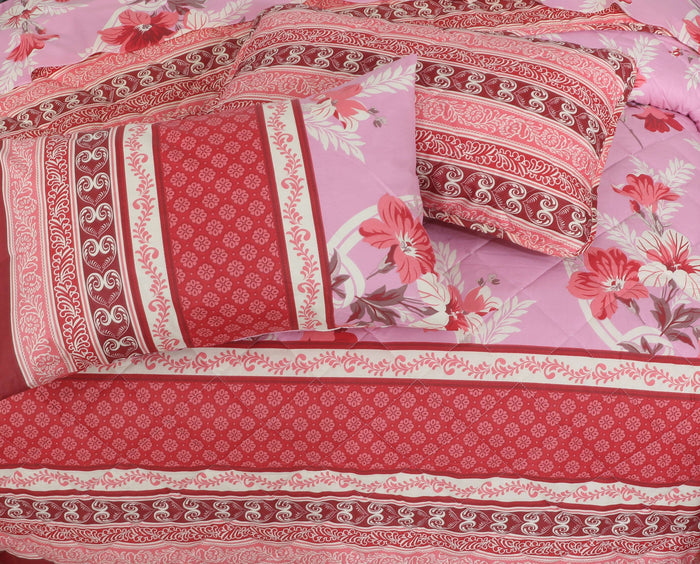 Quilted Comforter Set 6 Pcs Design 988 - Nishat Creative Store