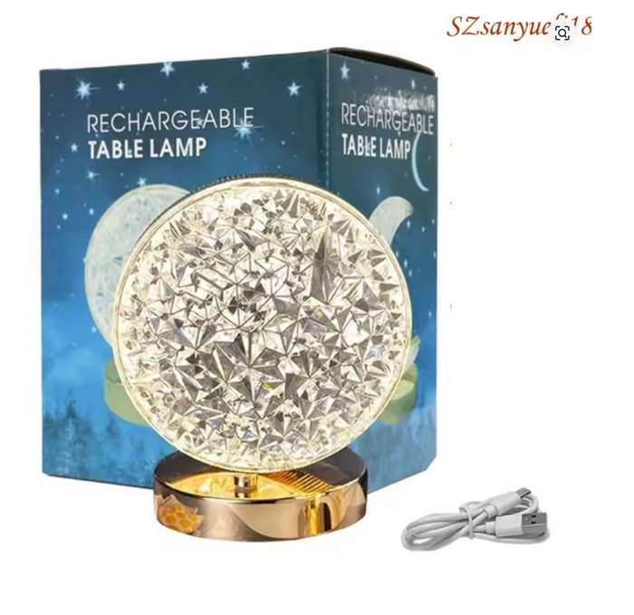 Rechargeable Moon/Round/Square/Star Projection Night Light with Touch Control