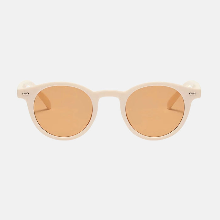 oculos otto sol creme frente