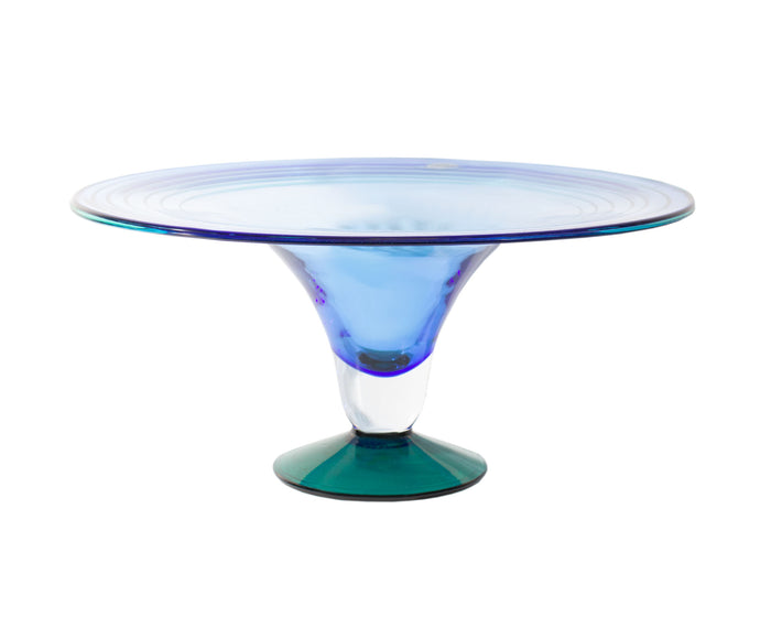 Richard Blenko 2000 Glass Compote