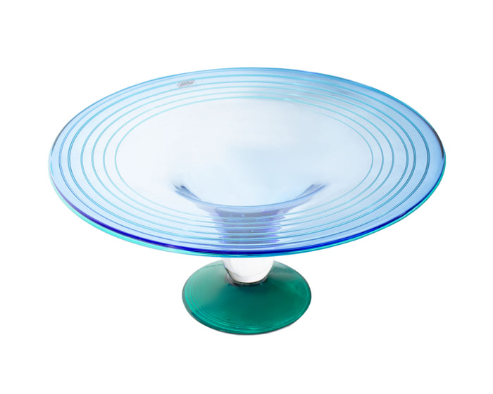 Richard Blenko 2000 Glass Compote