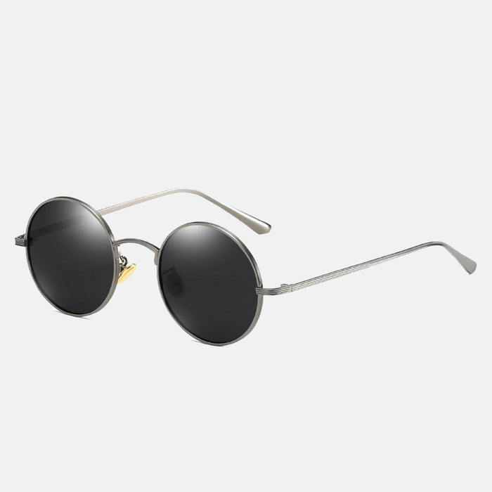 oculos mello sol cinza perfil
