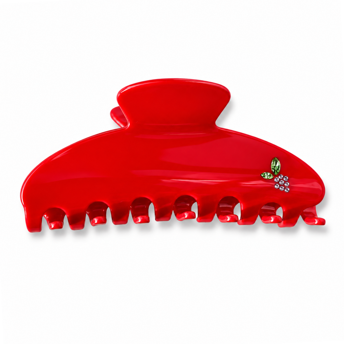 Ruby Berry Claw Hair Clip
