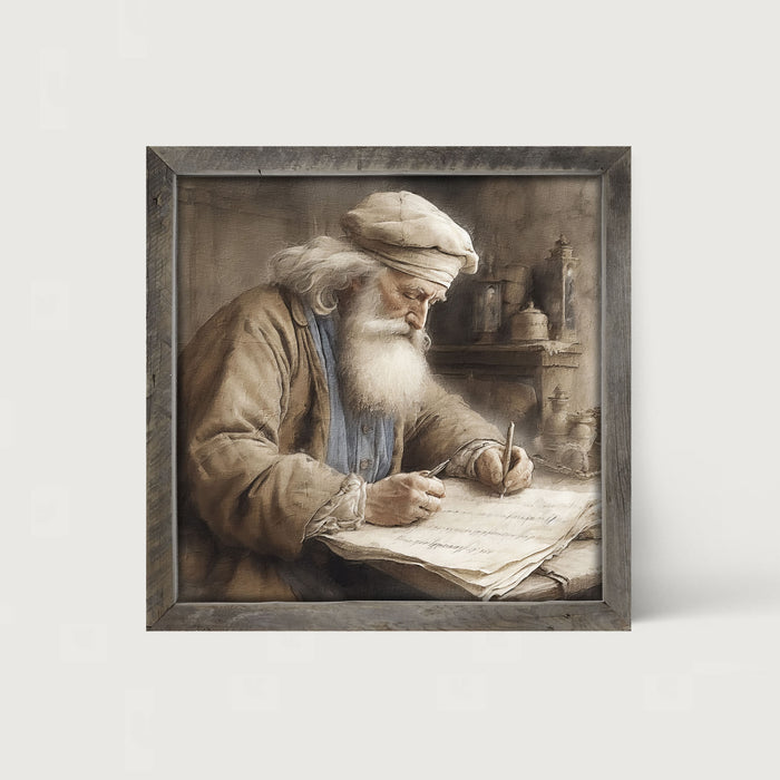 Santa Checking his List