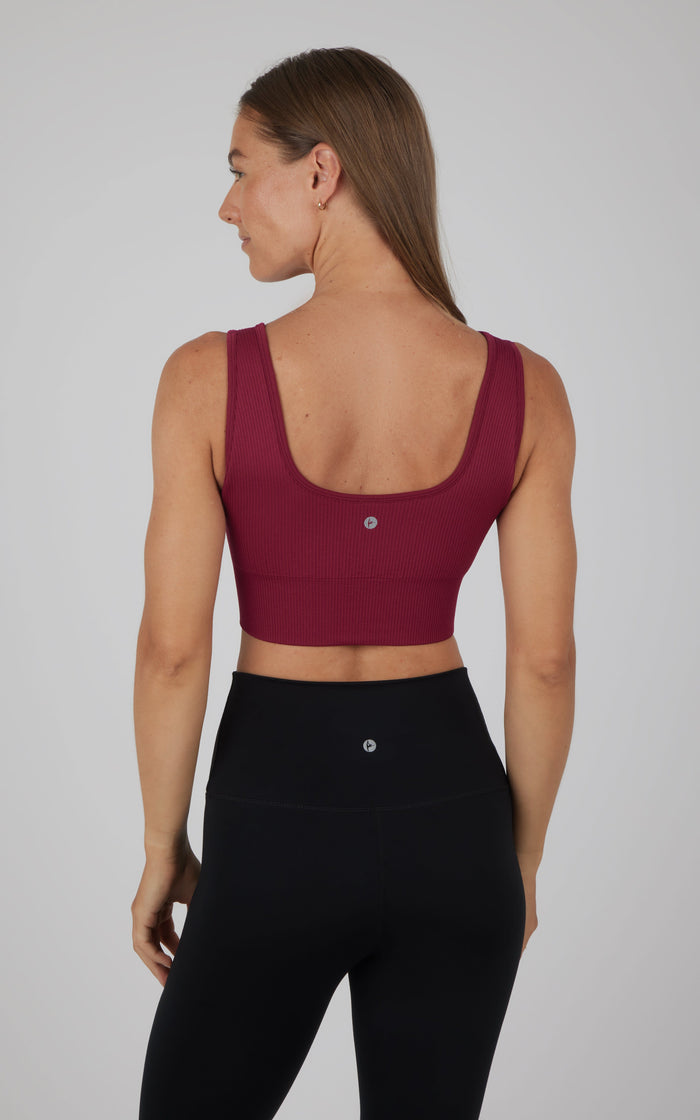 Seamless Multitextured Bra - 90 Degree by Reflex
