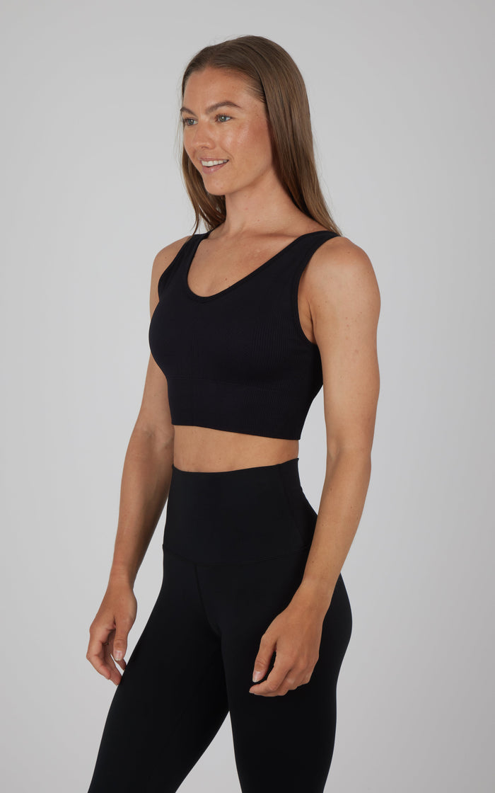 Seamless Multitextured Bra - 90 Degree by Reflex
