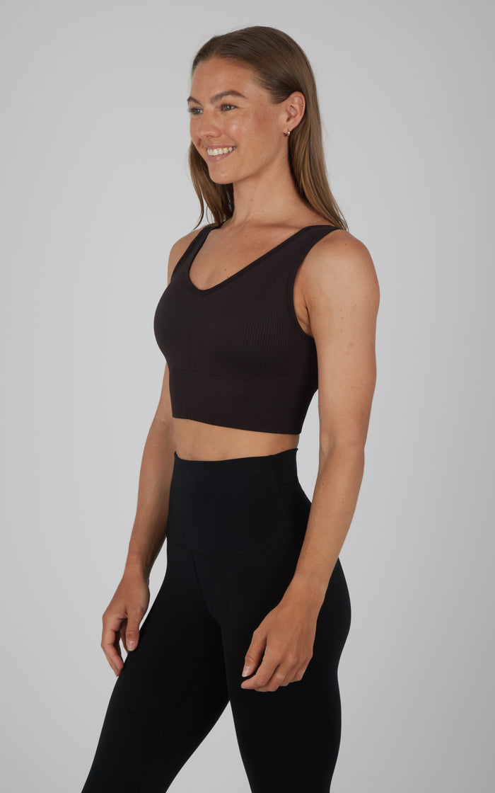Seamless Multitextured Bra - 90 Degree by Reflex