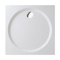 Shower Tray - Square Series Side Hole Option 2 Side Upstand