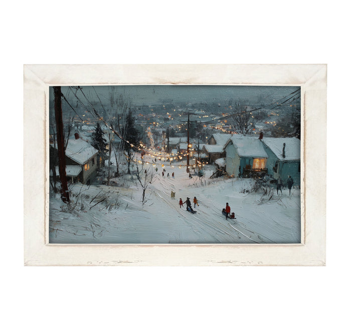 Sledding in the Neighborhood