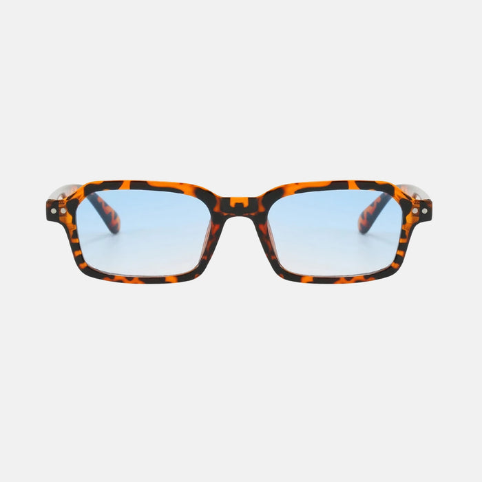 oculos olli sol leopardo azul frente
