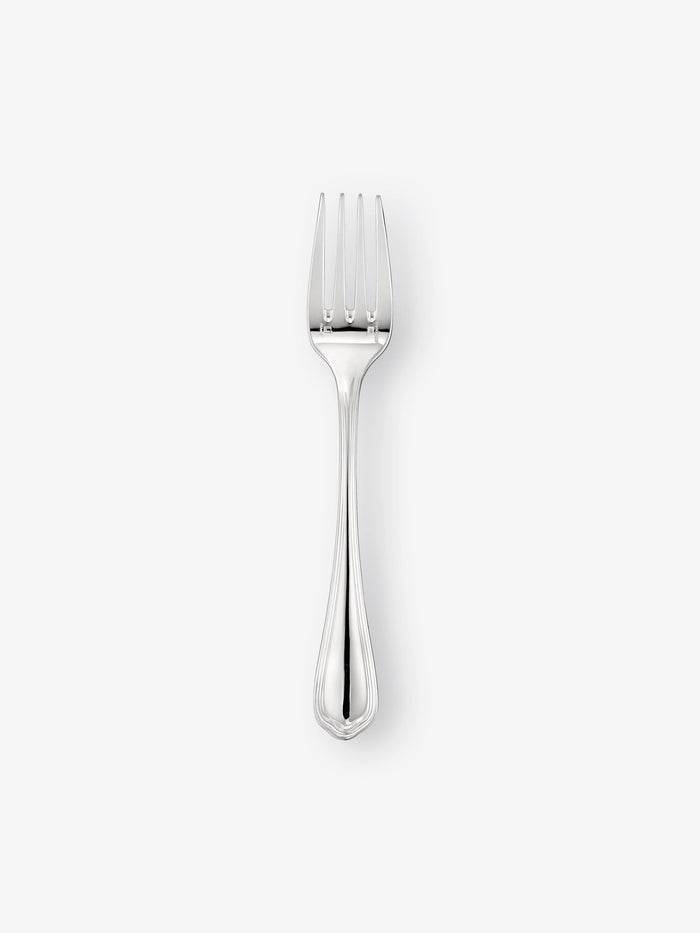 Christofle Spatours Salad Fork in Silver Plate by Christofle Tabletop New Cutlery