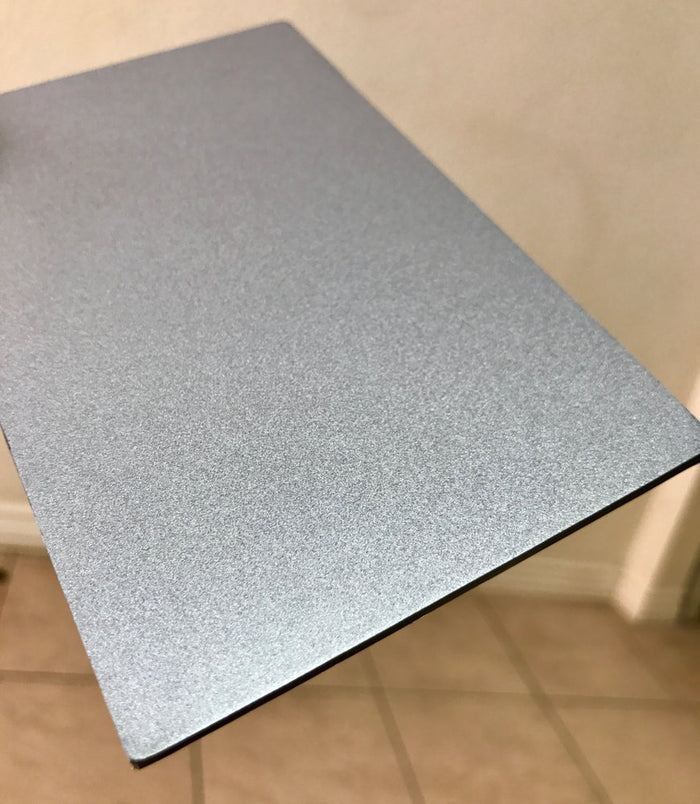Splashback Cooker Kitchen Hob Splash Back Plate - Matte / Brushed Sliver