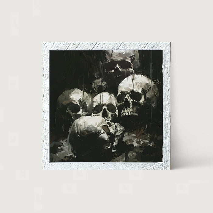 Spooky Skulls - Framed Art
