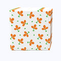 Spring Flowers, Orange Napkins