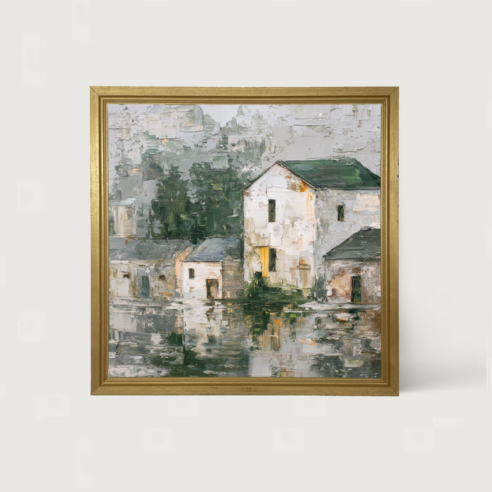 St. Patrick's - Village - Framed Art