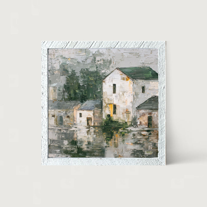St. Patrick's - Village - Framed Art