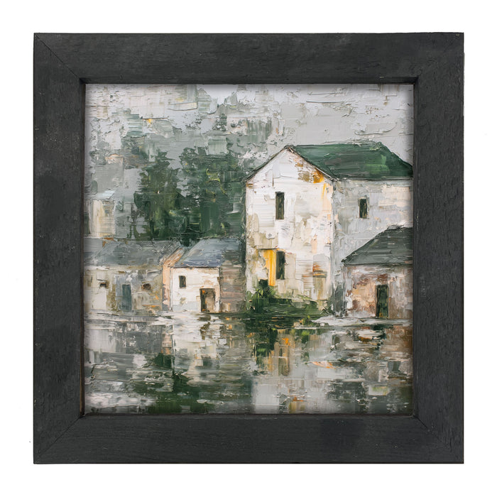 St. Patrick's - Village - Framed Art