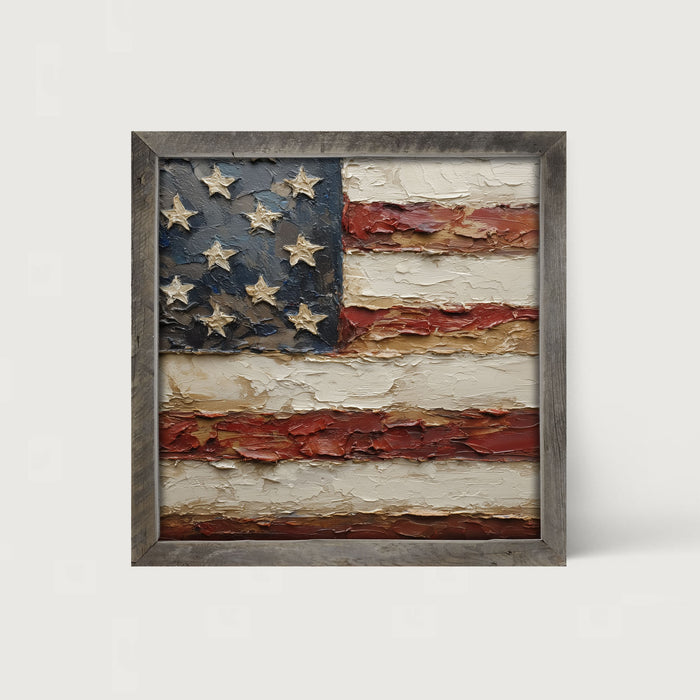 Stars and Stripes - Framed Art