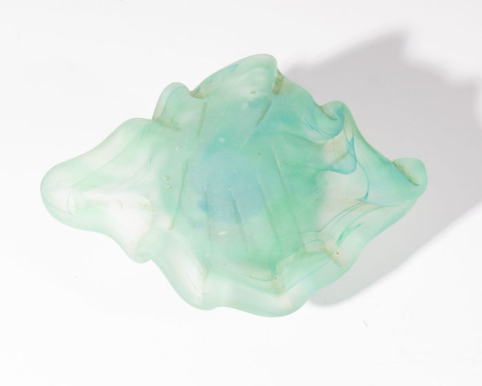 Stephen Fellerman and Clair Raabe 1997 Signed Art Glass Bust Sculpture