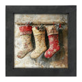 Stocking Trio - Framed art