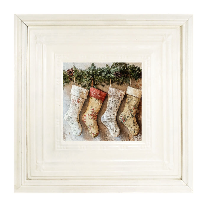 Stockings with Pinecones