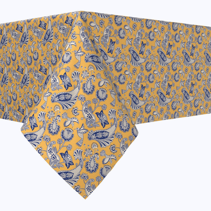 Stylized Birds & Flowers Squares