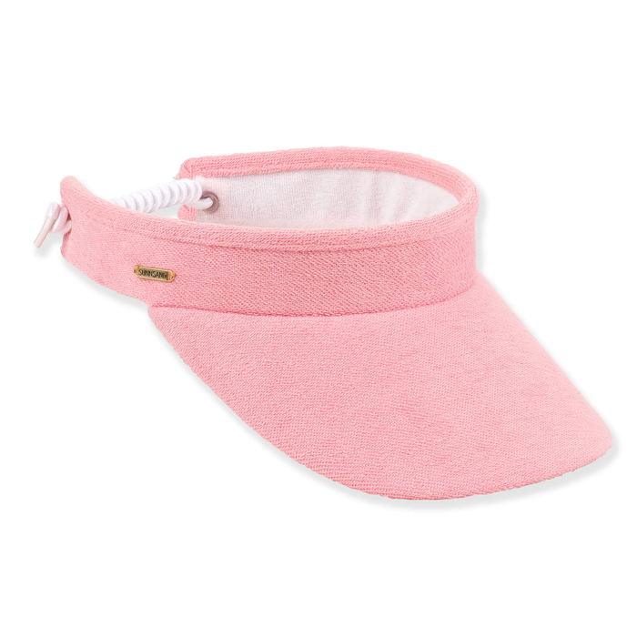 Sun N Sand terrycloth adjustable coil sizer for hats, featuring a flexible coil design to help fit and shape hats comfortably.