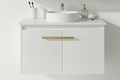 The European Bathroom Vanity 100% WaterProof With Marble Stone Top