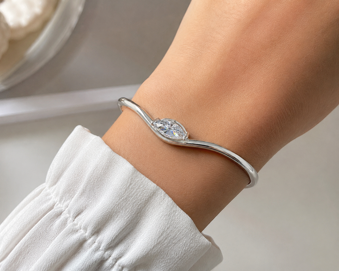 The Marquise Bangle