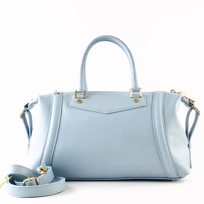 Mini Luxe Satchel handbag by Private Label featuring sleek design, top handle, and stylish details in black leather.