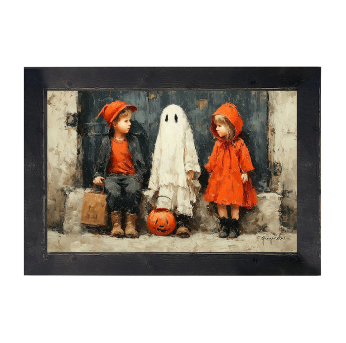 Trick or Treaters - Framed Art