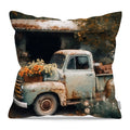 Truck with Flowers - Pillow