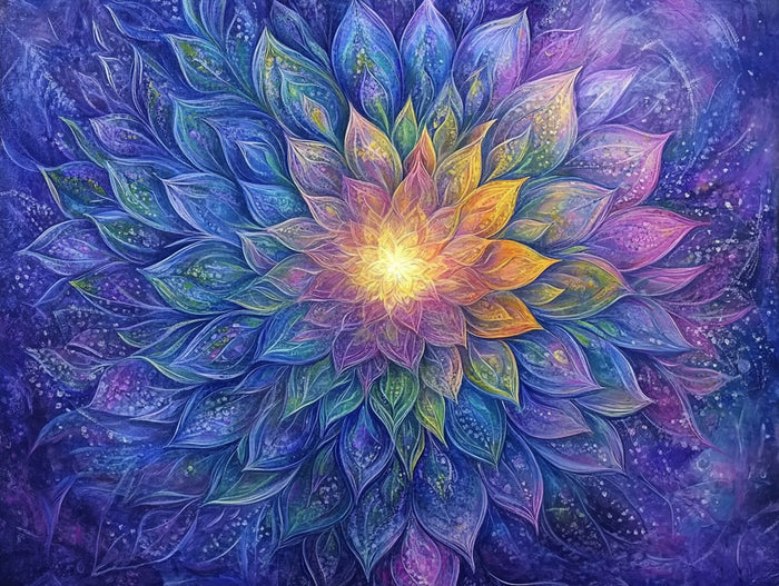 Twilight Bloom Mandala