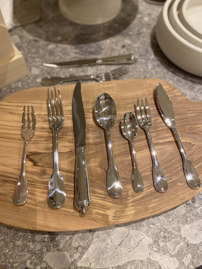 Vieux Paris Salad Fork in Silver Plate by Puiforcat - MONC XIII